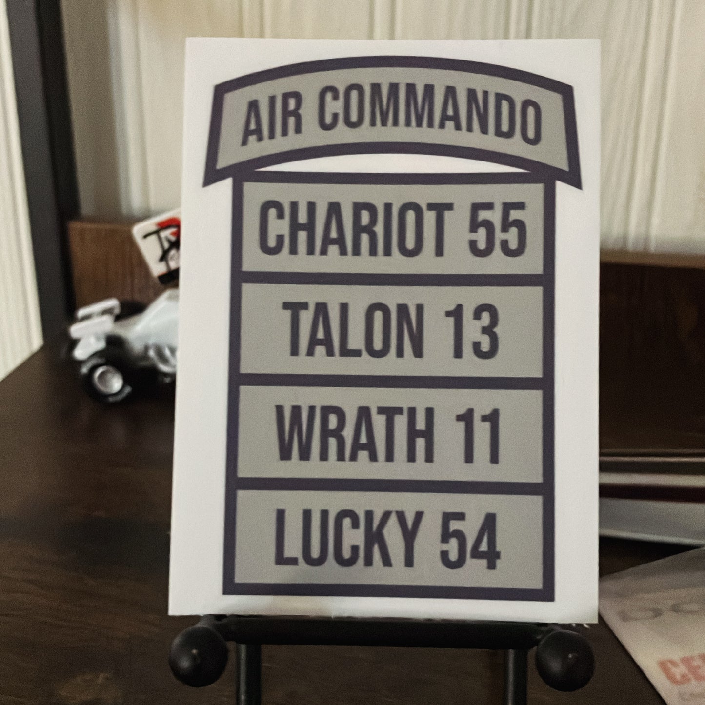 Combat Talon 2 memorial slap