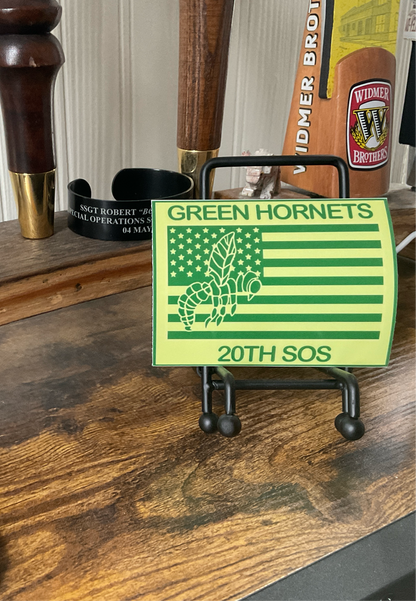 20th SOS flag slap