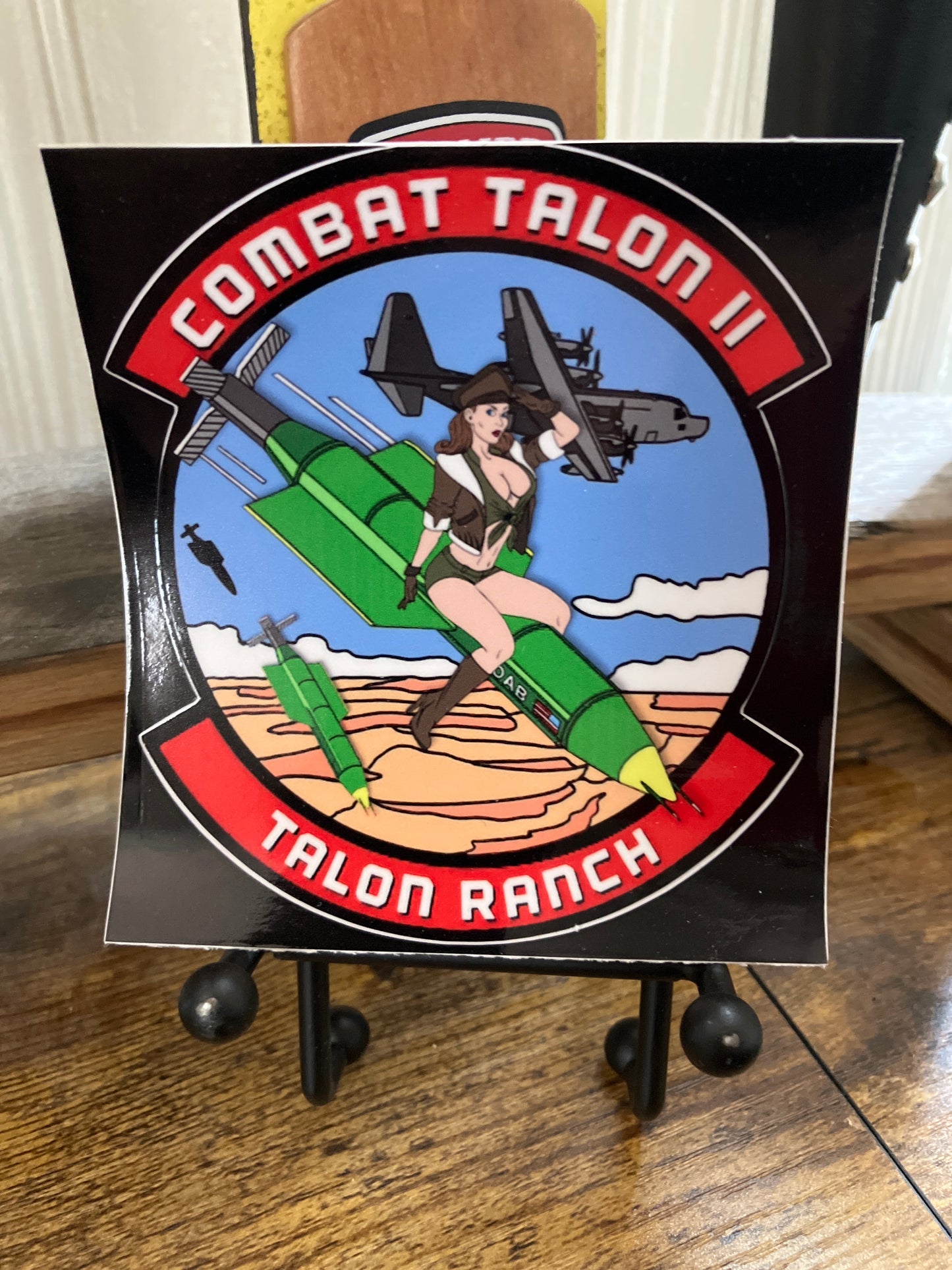 Talon ranch pin up girl