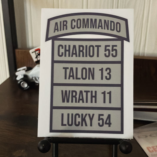 Combat Talon 2 memorial slap