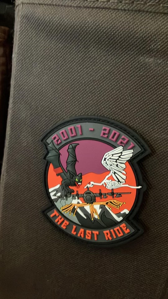 The last ride TALON DEPLOYMENT PATCH