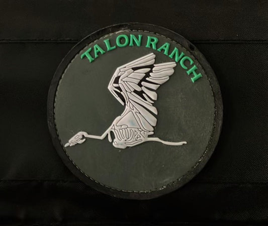 Talon Ranch Bone Crane Nose Art Patch